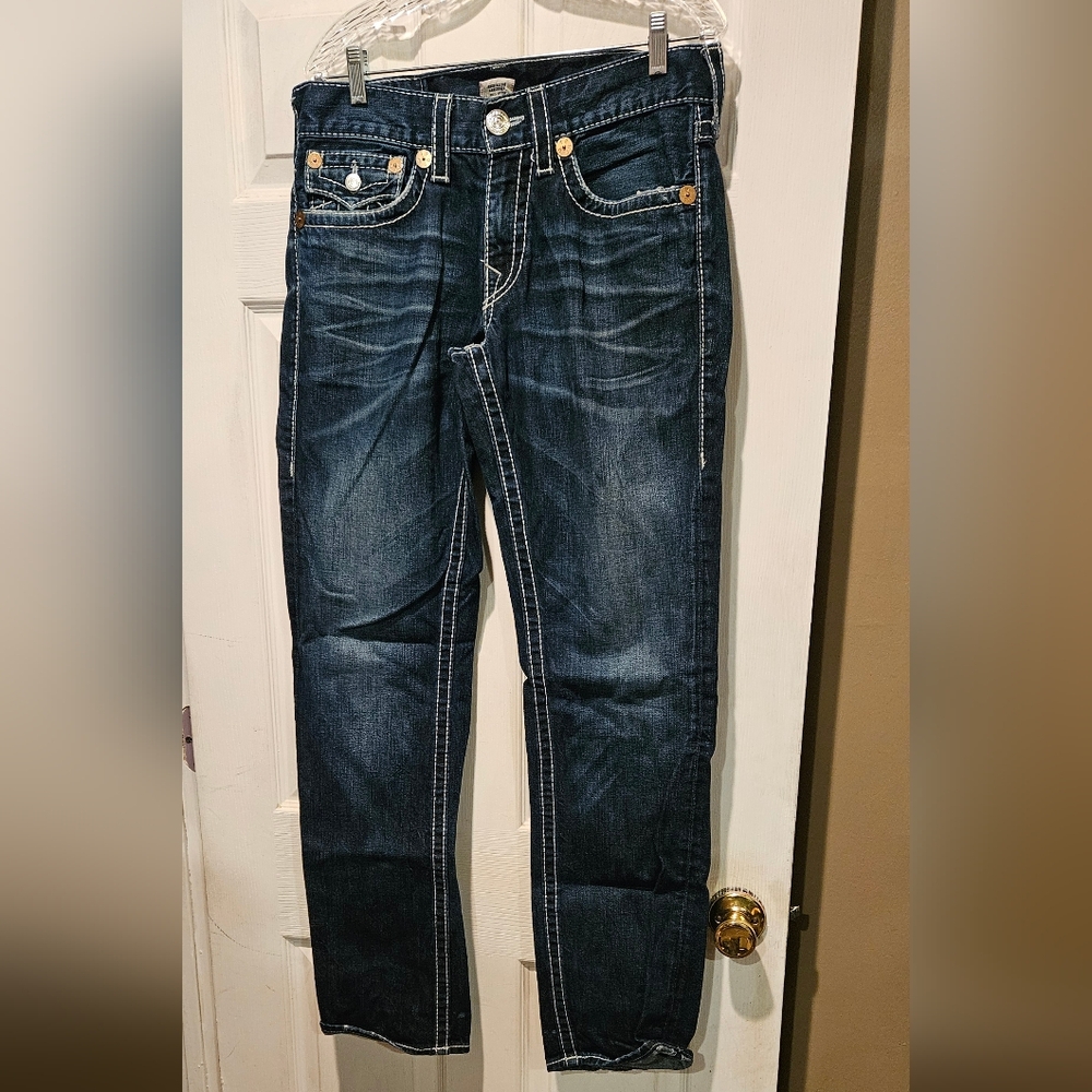 True Religion Dark Blue Men's Jeans